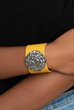 Load image into Gallery viewer, Paparazzi The Future Looks Bright - Yellow Bracelet
