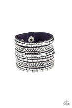 Load image into Gallery viewer, Paparazzi A Wait And Sequin Attitude - Blue Bracelet
