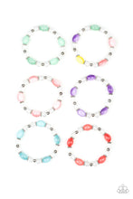 Load image into Gallery viewer, Paparazzi Multi Color Striped Starlet Shimmer Bracelets

