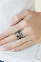 Load image into Gallery viewer, Paparazzi Switching Gears - Silver Ring
