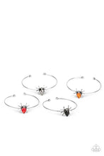 Load image into Gallery viewer, Paparazzi Halloween Spider Starlet Shimmer Bracelets
