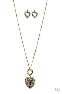 Paparazzi Garden Lovers - Brass Necklace