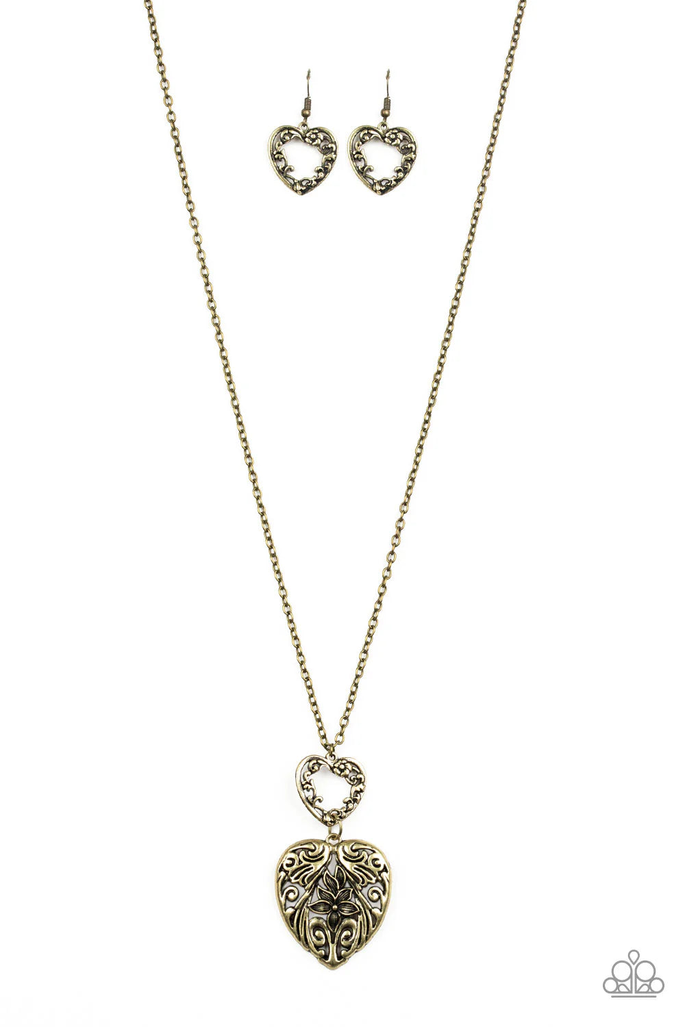Paparazzi Garden Lovers - Brass Necklace