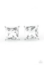 Load image into Gallery viewer, Paparazzi The Big Bang - White Earrings
