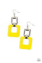 Load image into Gallery viewer, Paparazzi Twice As Nice - Yellow Earrings
