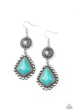 Load image into Gallery viewer, Paparazzi Country Cavalier - Blue Earrings
