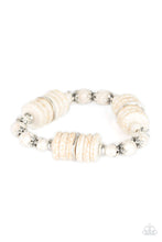 Load image into Gallery viewer, Paparazzi Sagebrush Serenade - White Bracelet

