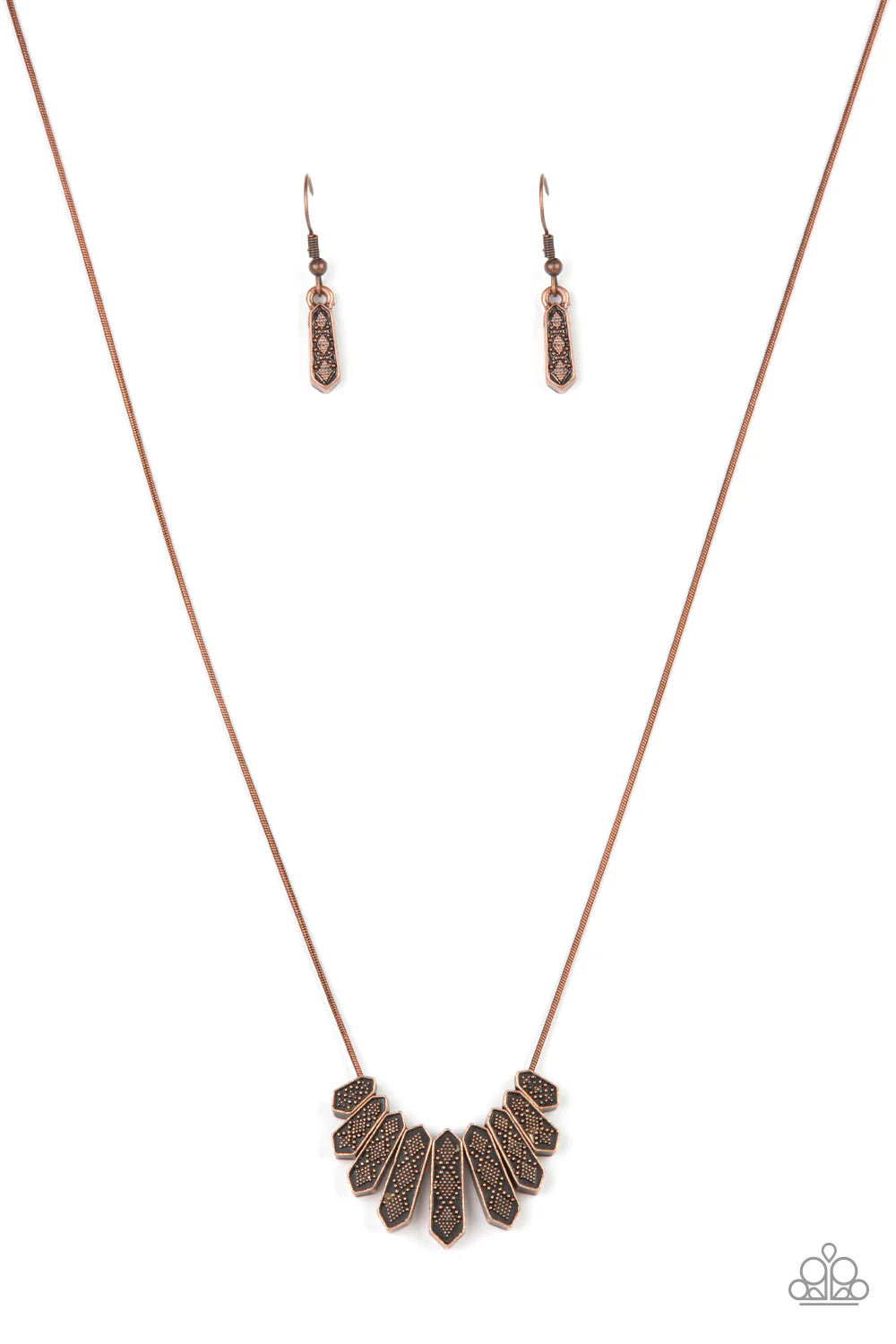 Paparazzi Monumental March - Copper Necklace