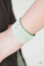 Load image into Gallery viewer, Paparazzi Roll With The Punches - Green Bracelet
