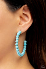 Load image into Gallery viewer, Paparazzi Rural Retrograde - Blue Earrings
