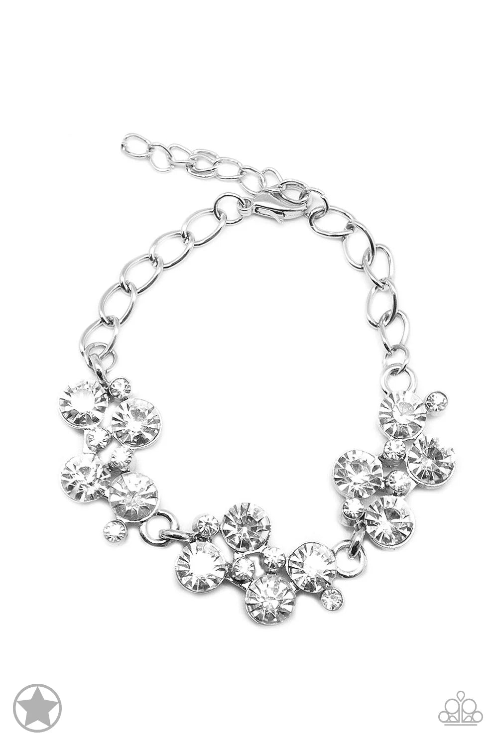 Paparazzi Old Hollywood - White Bracelet