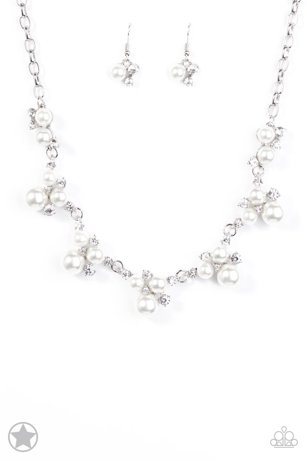 Paparazzi Toast To Perfection - White Necklace