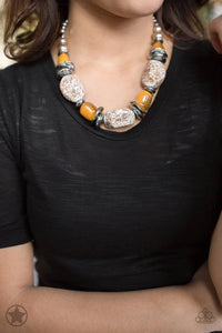 Paparazzi In Good Glazes - Brown Necklace