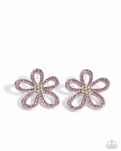 Load image into Gallery viewer, Paparazzi Blooming Belle - Pink Earrings
