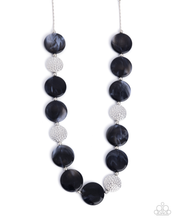 Load image into Gallery viewer, Paparazzi Swatch Shimmer - Black Necklace
