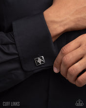 Load image into Gallery viewer, Paparazzi Iconic Invitation - Black Cuff Links
