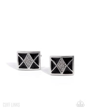Load image into Gallery viewer, Paparazzi Iconic Invitation - Black Cuff Links
