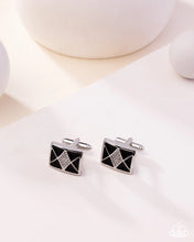 Load image into Gallery viewer, Paparazzi Iconic Invitation - Black Cuff Links
