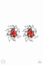 Load image into Gallery viewer, Paparazzi Sophisticated Swirl - Red Earrings
