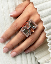 Load image into Gallery viewer, Paparazzi Exaggerated Edge - Copper Ring
