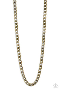 Paparazzi Pro League - Brass Necklace