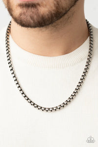 Paparazzi Combat Zone - Silver Necklace