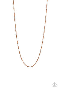 Paparazzi Cadet Casual - Copper Necklace
