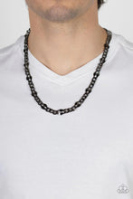 Load image into Gallery viewer, Paparazzi G.O.A.T - Black necklace
