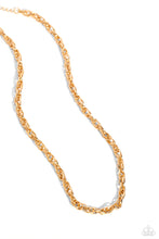 Load image into Gallery viewer, Paparazzi Chopper Hopper - Gold Necklace
