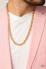 Load image into Gallery viewer, Paparazzi Extra Entrepreneur - Gold Necklace

