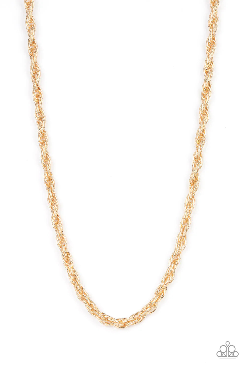 Paparazzi Pit Stop - Gold Necklace
