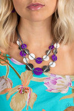 Load image into Gallery viewer, Paparazzi Barefoot Beaches - Purple Necklace
