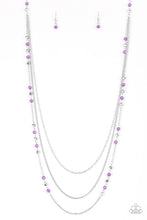 Load image into Gallery viewer, Paparazzi Colorful Cadence - Purple Necklace

