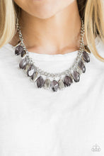 Load image into Gallery viewer, Paparazzi Fringe Fabulous - Silver Necklace
