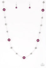 Load image into Gallery viewer, Paparazzi Eloquently Eloquent - Purple Necklace
