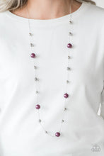 Load image into Gallery viewer, Paparazzi Eloquently Eloquent - Purple Necklace
