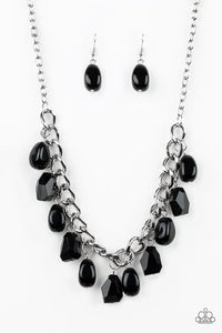 Paparazzi Take The Color Wheel - Black Necklace