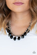 Load image into Gallery viewer, Paparazzi Take The Color Wheel - Black Necklace
