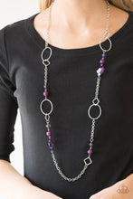 Load image into Gallery viewer, Paparazzi Very Visionary - Purple Necklace
