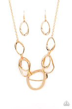 Load image into Gallery viewer, Paparazzi Prehistoric Heirloom - Gold Necklace
