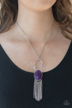 Load image into Gallery viewer, Paparazzi Dewy Desert - Purple Necklace
