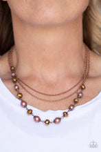 Load image into Gallery viewer, Paparazzi Tour De Demure - Copper Necklace
