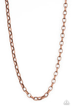 Load image into Gallery viewer, Paparazzi Gridiron Rumble - Copper Necklace
