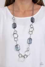 Load image into Gallery viewer, Paparazzi Stained Glass Glamour - Silver Necklace
