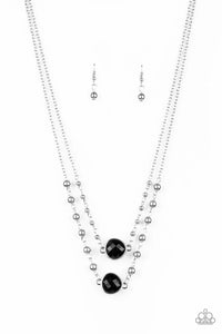 Paparazzi Colorfully Charming - Black Necklace