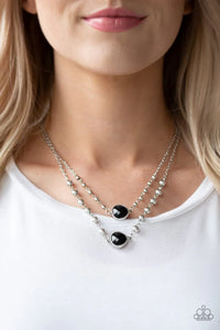 Paparazzi Colorfully Charming - Black Necklace