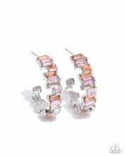 Load image into Gallery viewer, Paparazzi Fashionably Framed - Orange Earrings
