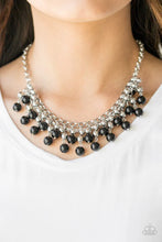 Load image into Gallery viewer, Paparazzi Friday Night Fringe - Black Necklace
