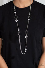 Load image into Gallery viewer, Paparazzi Pageant Princess - Silver Necklace

