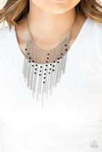 Load image into Gallery viewer, Paparazzi First Class Fringe - Black Necklace

